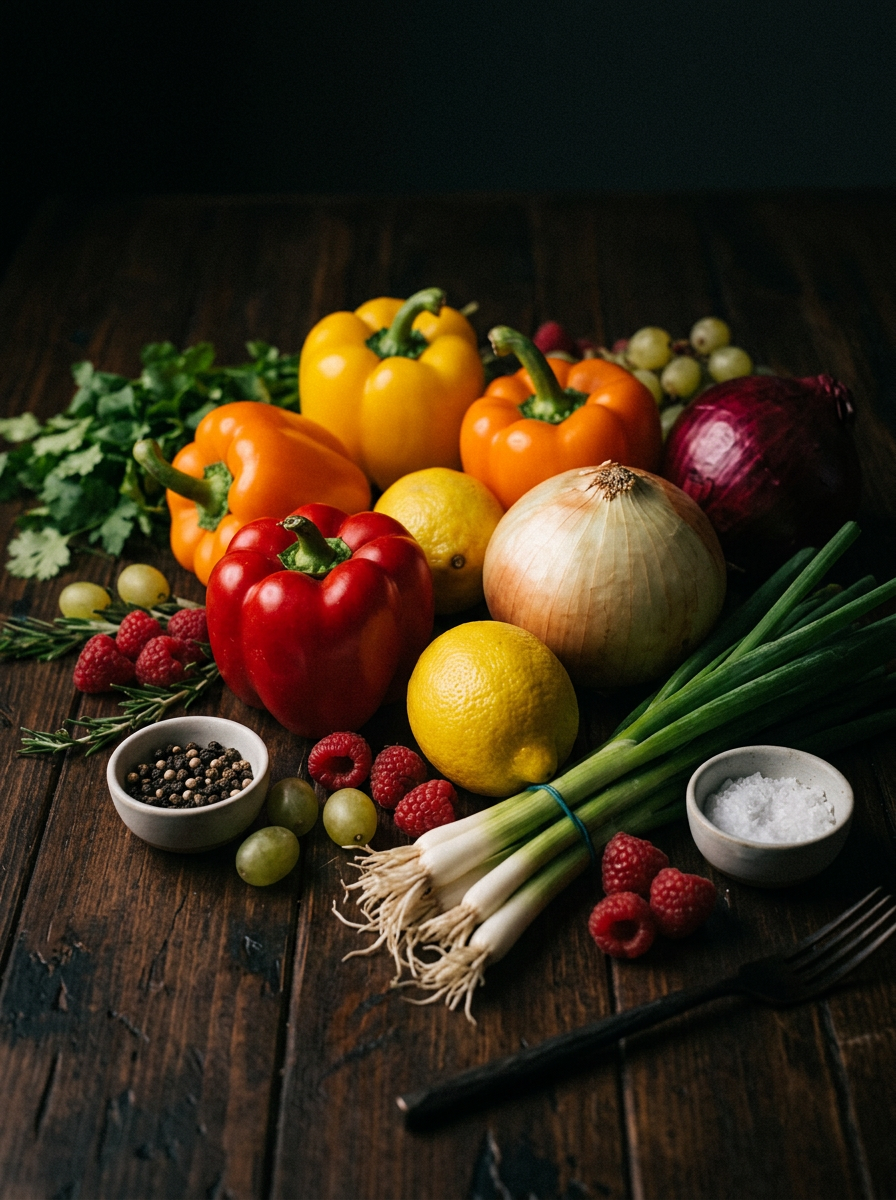Fresh sourced ingredients